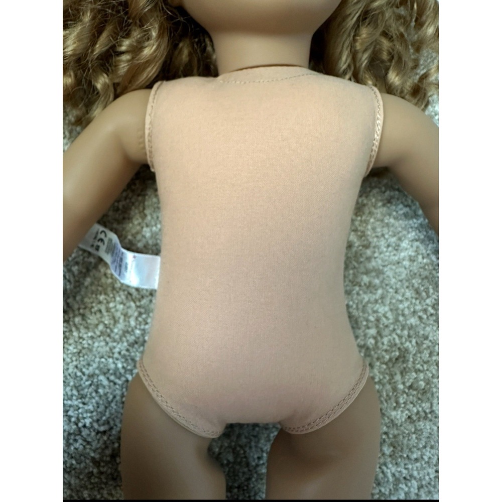 American Girl Doll- Courtney with Blue Top and Denim Skirt - Picture 5 of 16